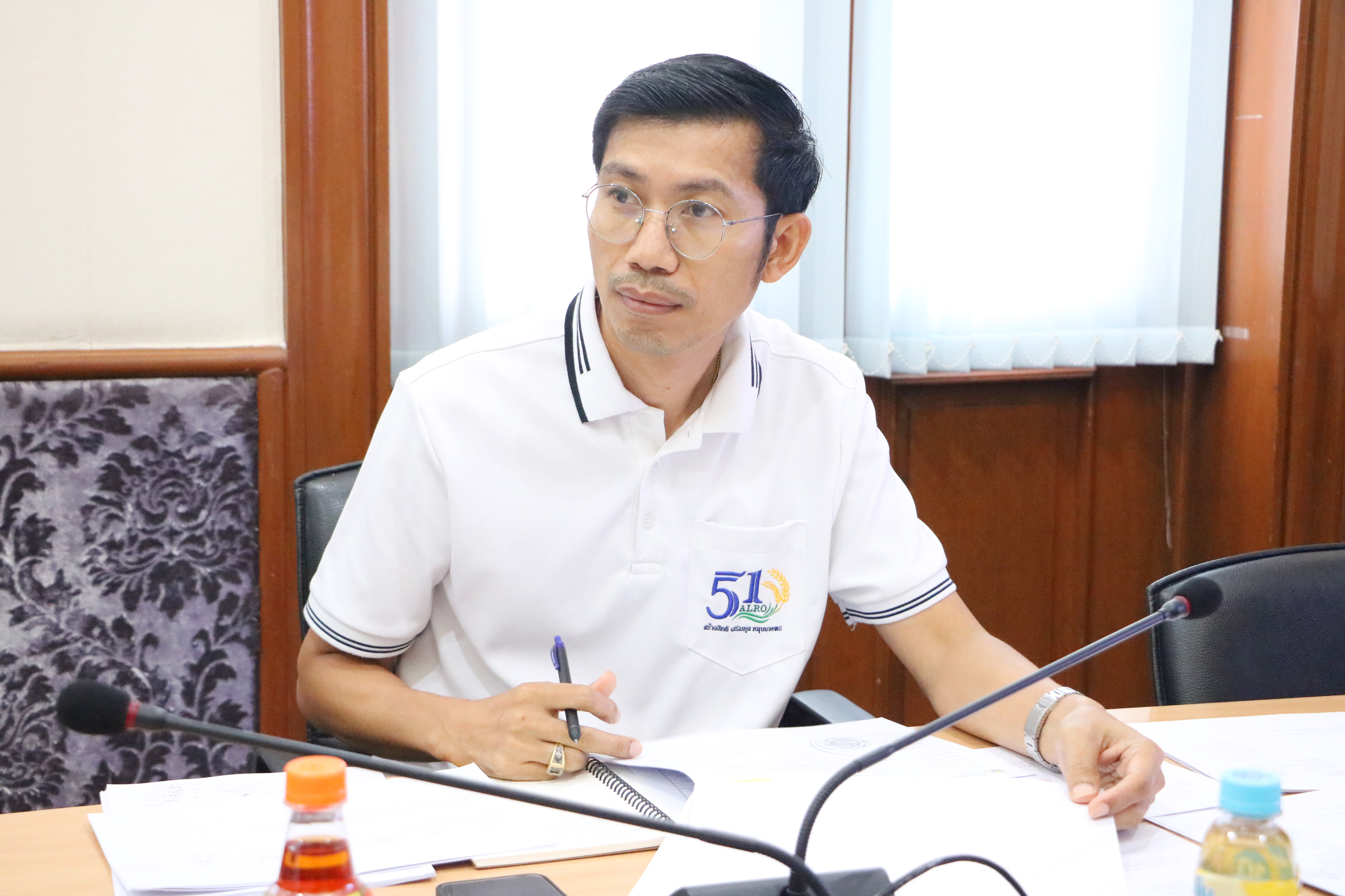 title - ส.ป.ก. ประชุมคณะกรรมการดำเนินงานจ้างควบคุมงานก่อสร้าง